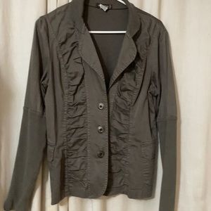 XCVI blazer army green size small